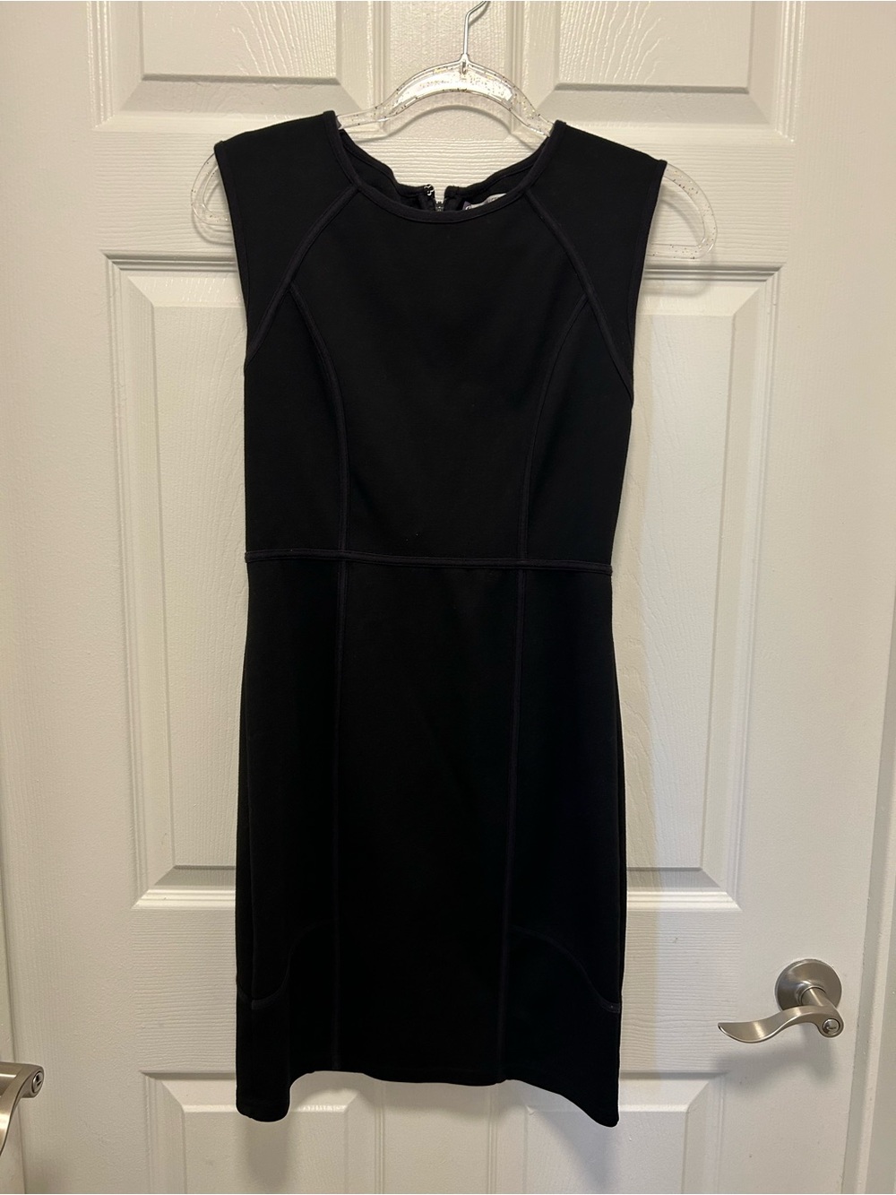 Jennifer Lopez Black Sleeveless Mini Dress